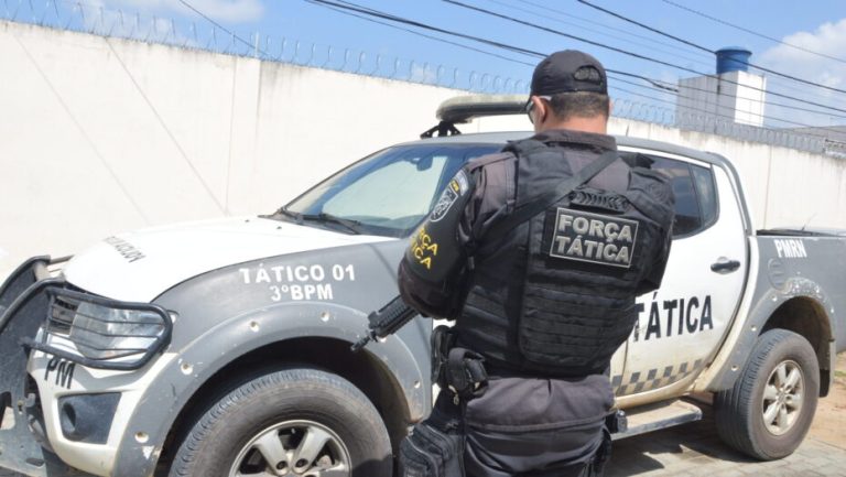 Currais Novos: Em apoio a PF, Força Tática cumpre mandado de prisão contra líder de facção criminosa no RN