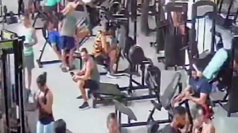 Aluno é atingido por aparelho de musculação em academia no Ceará