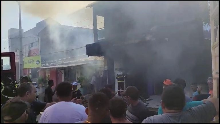 Loja de móveis e eletrodomésticos é destruída após incêndio no RN