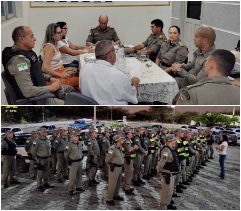 Segurança da festa de Santana: Comandante e efetivo do 6º BPM recebem Moção de Parabéns da Câmara Municipal de Caicó