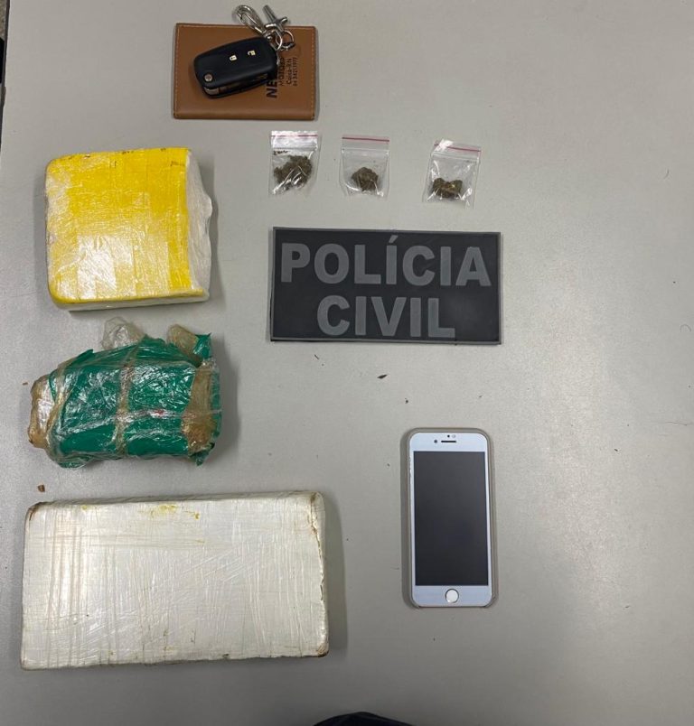 Polícia Civil prende homem que transportava drogas para Caicó