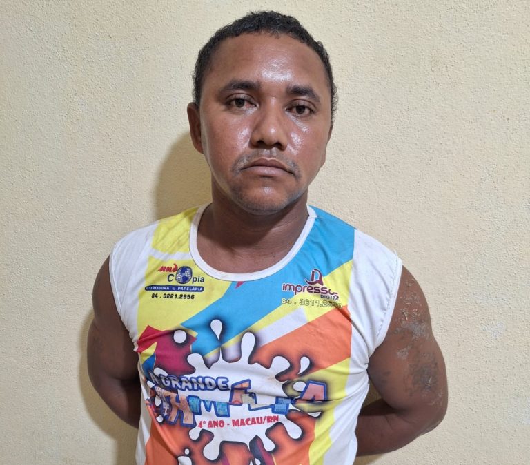Policia Civil de Ipanguaçu prende individuo acusado de homicídio em Caicó; Prisão ocorreu em Carnaubais