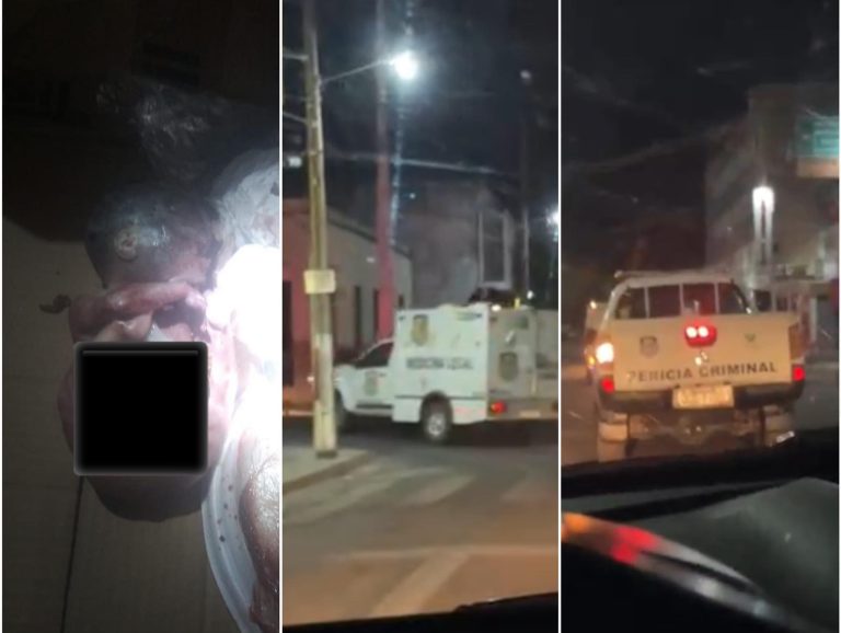 Polícia Militar, Itep e Polícia Civil no lixão de Caicó; Bebê é encontrado sem vida por catadores