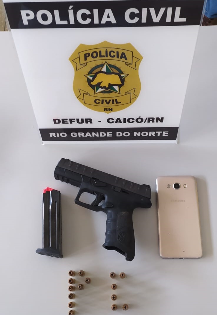 Polícia Civil detalha prisão de homem acusado de roubar arma de policial penal federal em Caicó