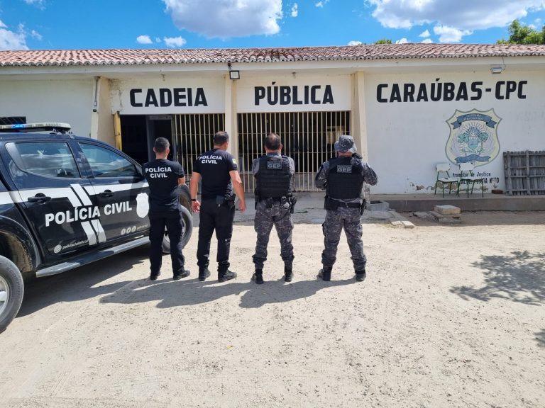 Polícia Civil deflagra operação e prende seis pessoas suspeitas de planejar morte de diretor de presídio no RN