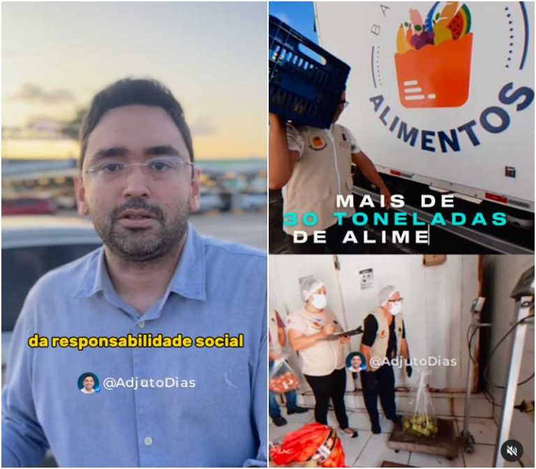 Adjuto diz que Carrefour é um dos líderes em doações para o “banco de alimentos” de Natal; Supermercado foi invadido por manifestantes do MLB