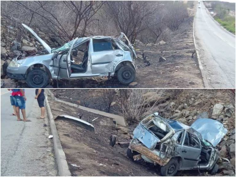 Acidente automobilístico deixa mãe e filho feridos na RN-288, entre São José e Caicó