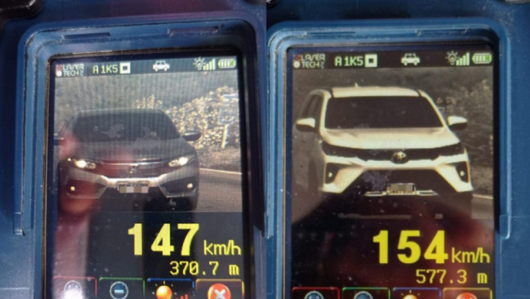PRF flagra mais de 300 motoristas dirigindo com excesso de velocidade no RN