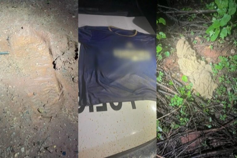 Pegadas, roupas e rede são encontradas em área rural de Mossoró
