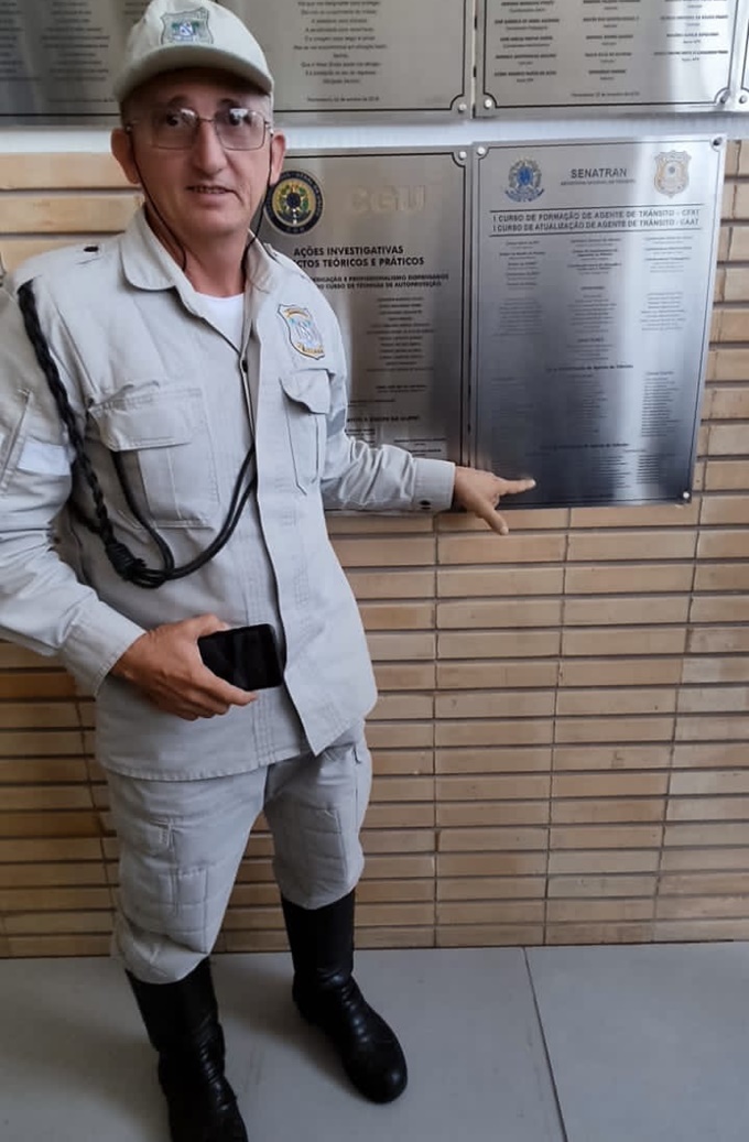 Capitão Styvenson de Macaíba: Agente de Trânsito linha dura será candidato a vereador; “multou até o padre”