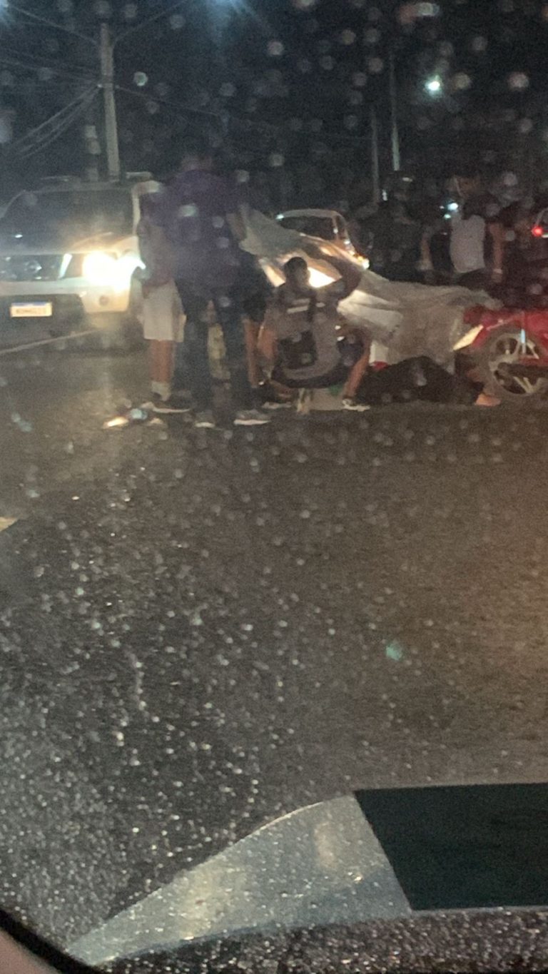 Serviço de socorro é acionado após acidente entre motos na Coronel Martiniano