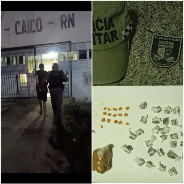 Interno do CASE que fugiu de hospital em Caicó é recapturado pela PM; Ele estava na posse de drogas