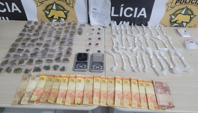 Polícia fecha ponto de venda de drogas em Pipa