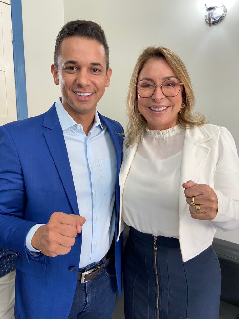 Allyson Bezerra recebe Kátia Pires e declara apoio a sua pré-candidatura à prefeitura de Parnamirim