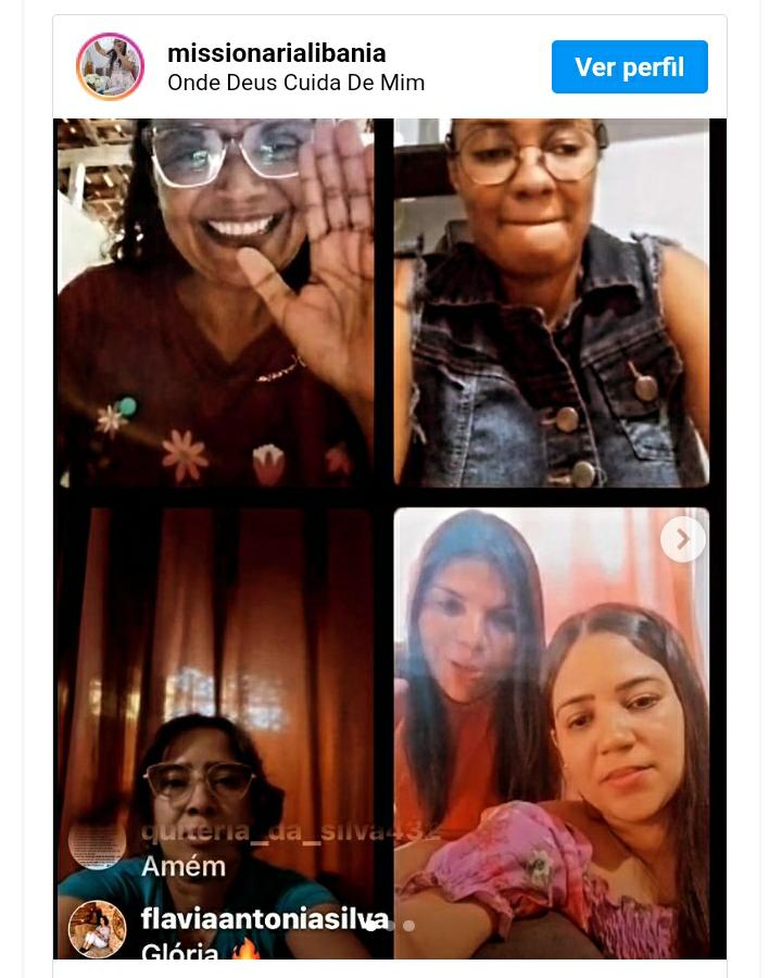 Live de ontem, tarde, foram três vidas pra Jesus, festa no