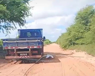 Homem é morto a tiros em estrada vicinal no Oeste do RN.