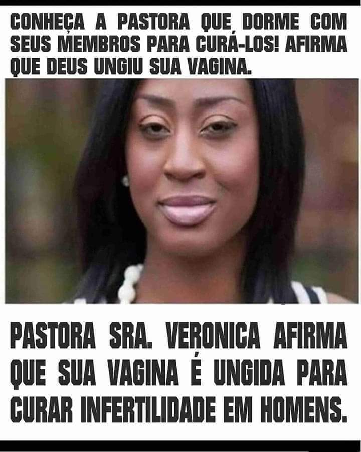 Caiu na NET: Pastora com vagina “milagrosa” seu moço.