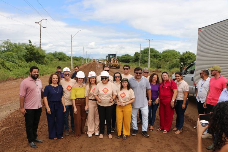 Governadora visita obras de restauração da rodovia entre Governador Dix-sept Rosado e Mossoró