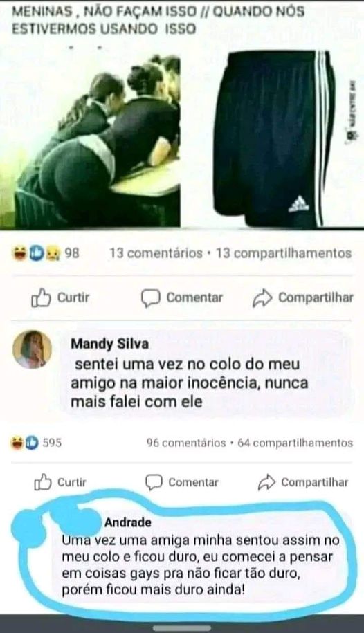 Caiu na NET: Fica a dica seu moço.
