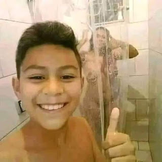 Caiu na NET: Filho travesso seu moço.
