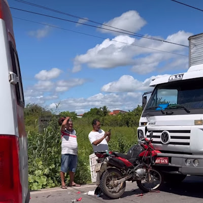 Acidente de trânsito com vítima fatal em Limoeiro do Norte-CE.