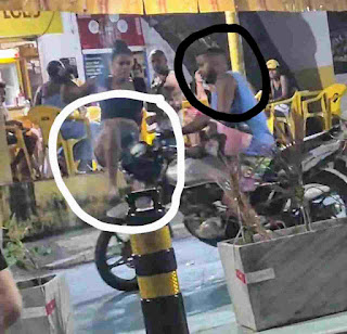 Vídeo: Mulher quebrando a moto do marido após flagrá-lo com amante.