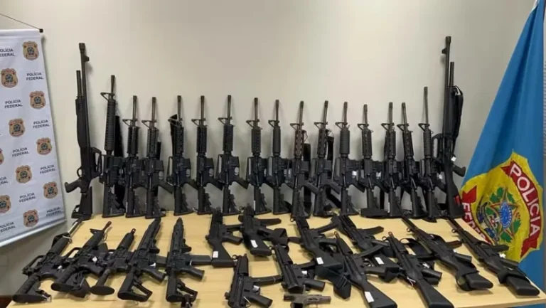 Mais de 200 armas de fogo são apreendidas por órgãos federais no RN em 16 meses