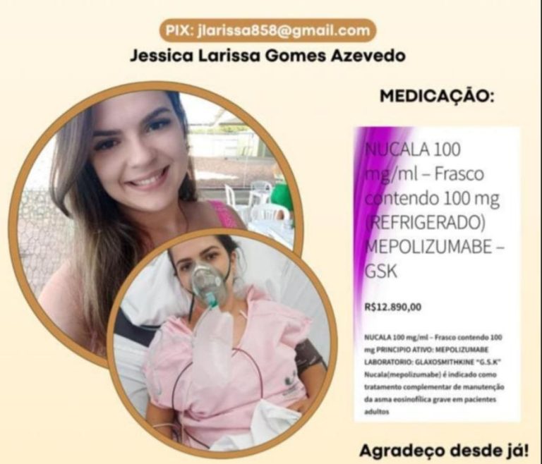 Campanha para técnica de enfermagem internada às pressas em UTI do HRS alcança objetivo; Casal de Influencers bancou injeção de R$ 12 mil