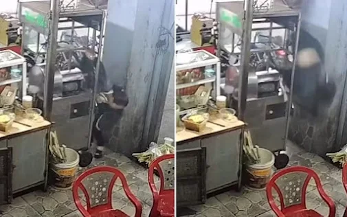 Mulher fica presa em moedor de cana-de-açúcar e é salva por colega de trabalho. VEJA O VÍDEO