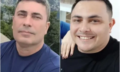 Constantino Maia e Thiago Maia, vítimas do acidente com o avião da VoePass - Foto: Reprodução Parentes ainda aguardam a liberação dos corpos dos dois moradores do Rio Grande do Norte que morreram na queda do avião da VoePass em Vinhedo, no interior de São Paulo, na última sexta-feira (9). Segundo eles, o Instituto Médico Legal (IML) não deu prazo para a liberação dos cadáveres.