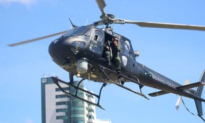 Por quê os helicópteros da Segurança Pública do RN não participaram das buscas aos assaltantes do carro forte em Natal?
