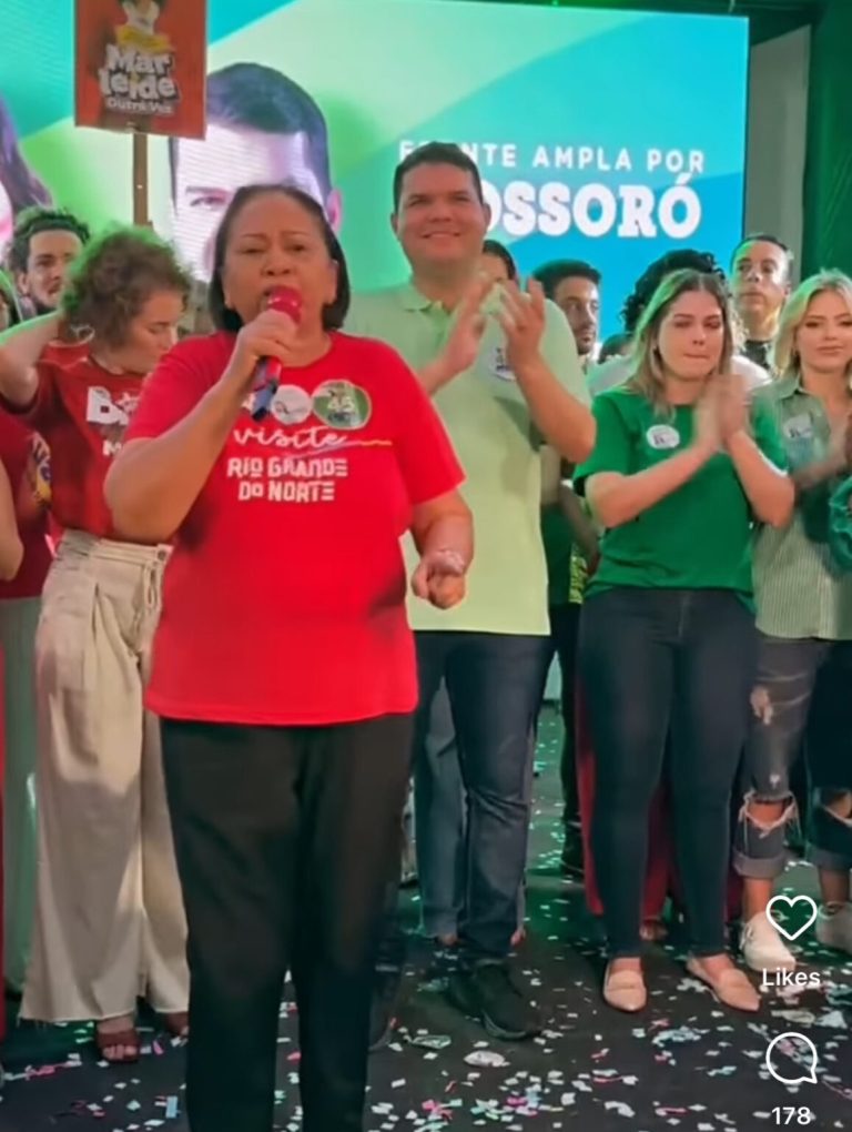Convenção homologa chapa Lawrence/Carmem; Fátima participa