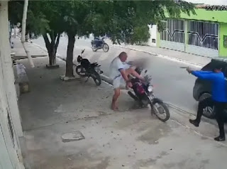 Vigilante é assassinado na frente do filho de 4 anos no agreste paraibano.