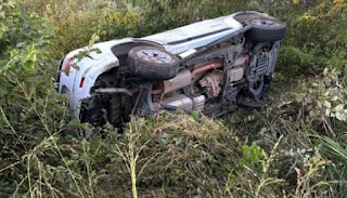 Prefeito de São Bento se envolve em grave acidente na PB.