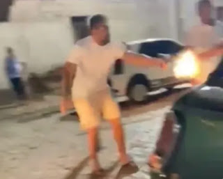 Policial Militar mata ex-sogro em bar.