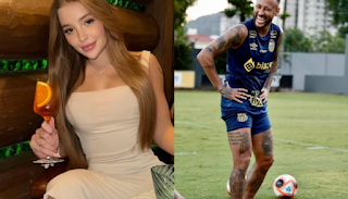 Quenga diz que mijada fará ela não engravidar de Neymar. E a suposta traição de Neymar durante festa