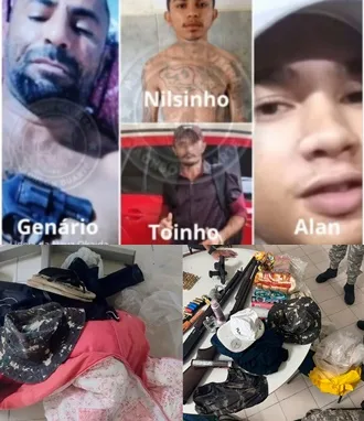 Polícia Civil identifica criminosos mortos em confronto com forças de segurança no Alto Oeste Potiguar