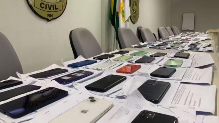 Polícia Civil recupera quase 700 celulares roubados ou furtados no Rio Grande do Norte