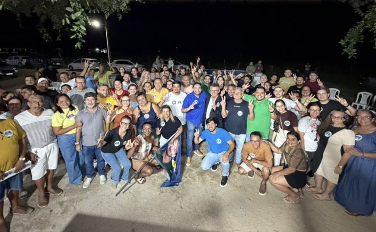 Adjuto Dias fortalece projeto de reeleição em Ipanguaçu ao lado do prefeito Jefferson Santos e do presidente Josimar