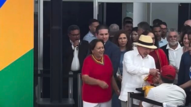 Presidente da Câmara Hugo Motta acompanha Lula em visita a Macaíba e agenda segue em Natal