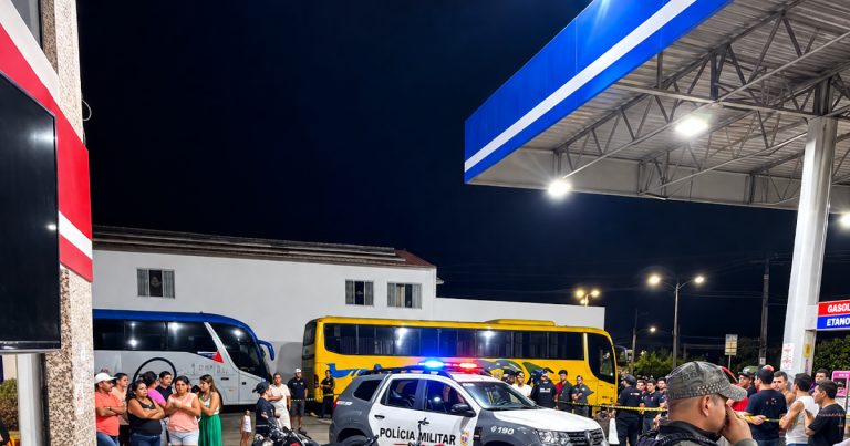 Homem é executado a tiros em Posto de Combustíveis no Vale do Açu