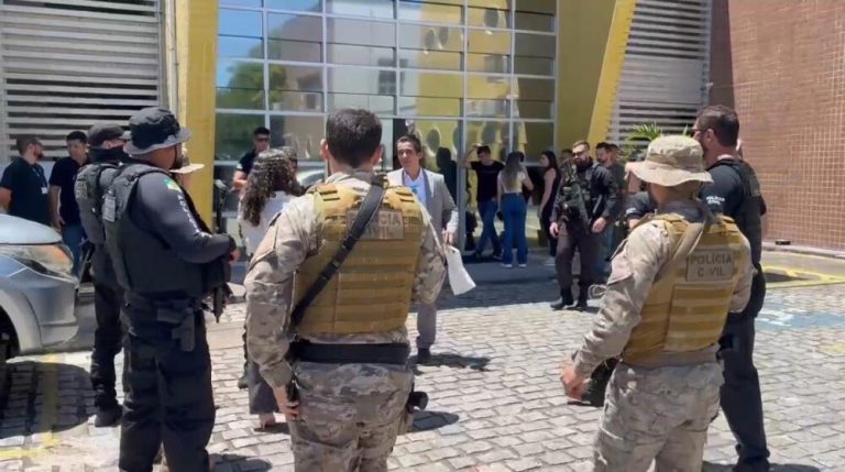 Seis pessoas são presas em Mossoró suspeitas de fraude no concurso da Polícia Penal do RN