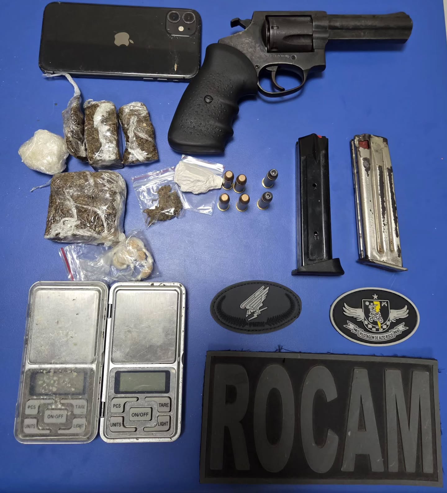 🚨 OPERAÇÃO ROCAM APREENDE ARMA, CARREGADORES E
