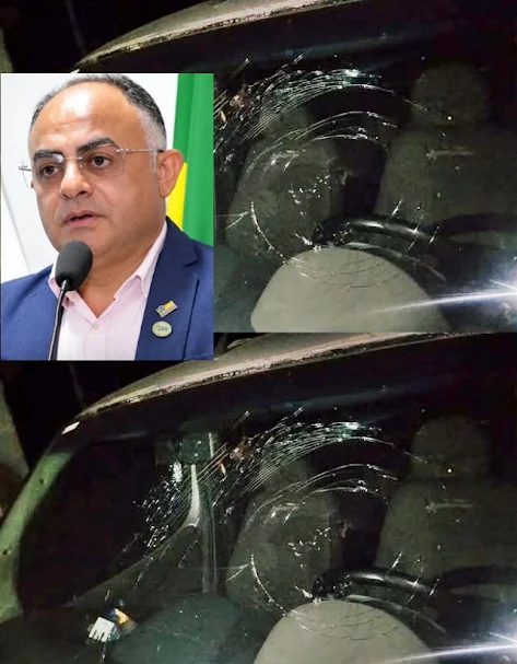 Em vídeo, vereador de Lajes relata atentado após sessão da Câmara Municipal Em vídeo, vereador de Lajes relata atentado após sessão da Câmara Municipal
