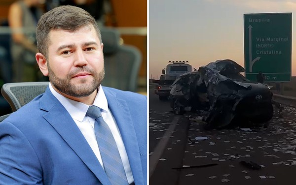 Deputado estadual Amilton Filho morre em acidente na BR-050