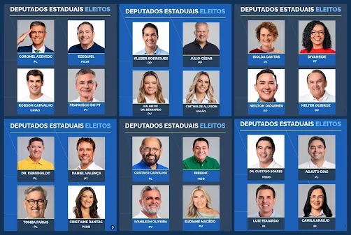 Eleições 2026: veja quem são os 24 deputados estaduais eleitos no Rio Grande do Norte