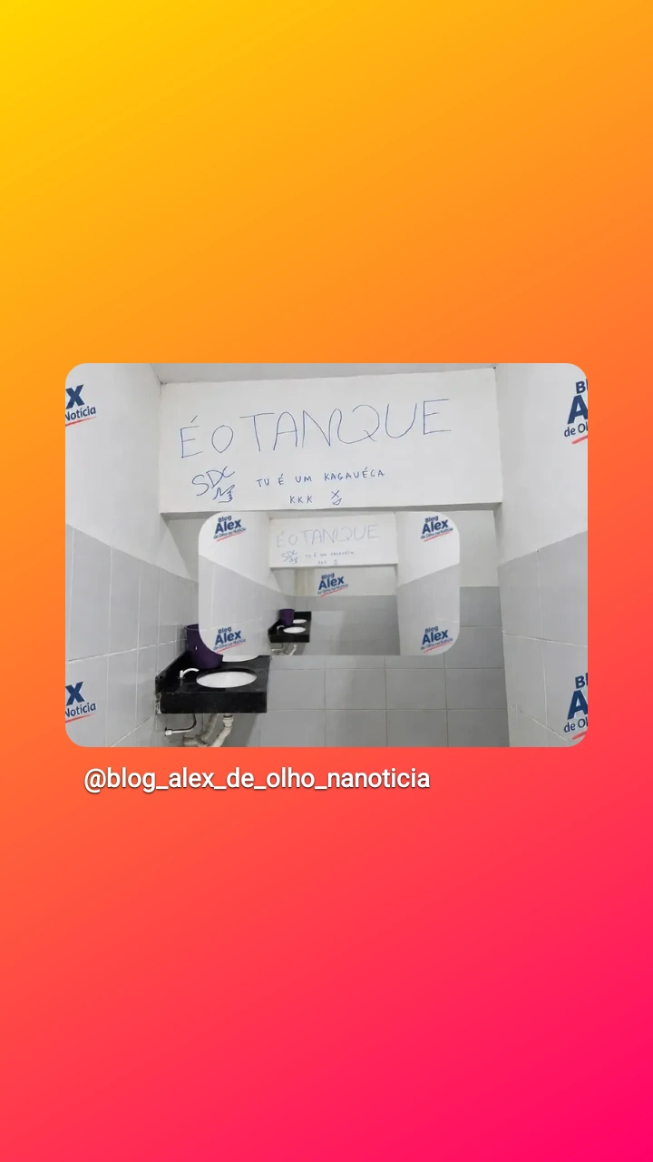 Pichações com sigla atribuída ao Sindicato do Crime são registradas em escola de Carnaubais